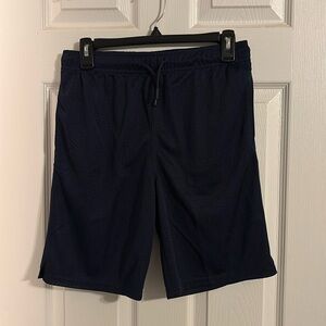Athletic Works Boys XL Navy Gym Shorts